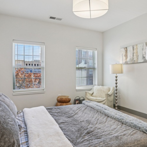 Rest and relax in your spacious bedroom