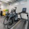 a gym with exercise equipment